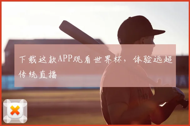 下载这款APP观看世界杯,体验远超传统直播